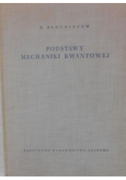 Podstawy mechaniki kwantowej
