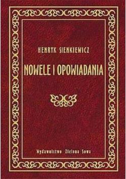 Sienkiewicz Nowele i inne opowiadania