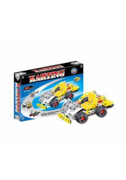 Klocki konstrukcyjne gokart 92 elementy