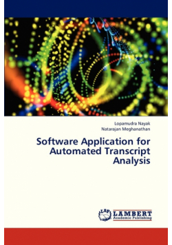 Software Application for Automated Transcript Analysis