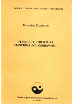 Funkcje i struktura emocjonalna osobowości