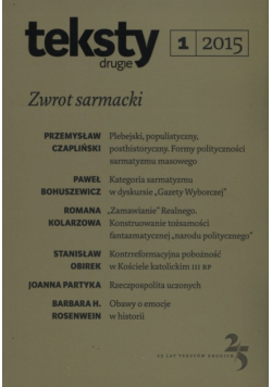 Teksty drugie 1/2015