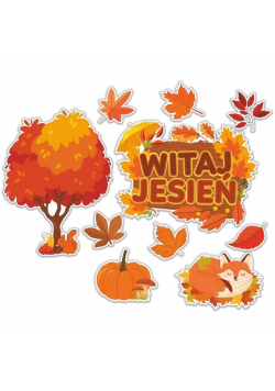 Dekoracje jesienne - Witaj jesień XL 10el