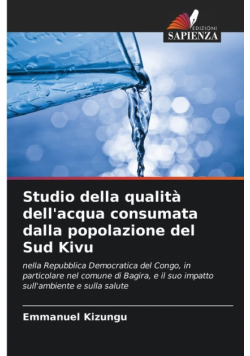 Studio della qualità dell'acqua consumata dalla popolazione del Sud Kivu