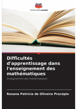 Difficultés d'apprentissage dans l'enseignement des mathématiques