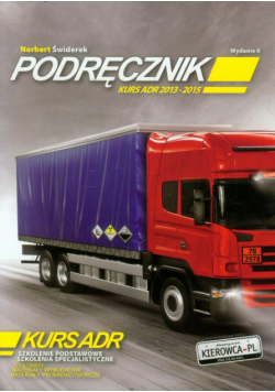 Podręcznik kurs ADR 2013-2015