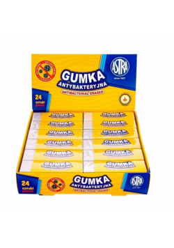 Gumka antybakteryjna (24szt) ASTRA