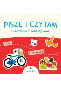 Piszę i czytam ćwiczenia z naklejkami