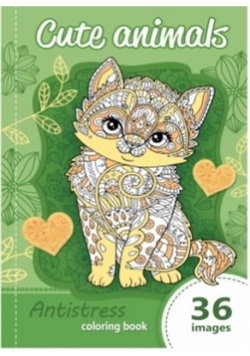 Kolorowanka antystresowa Cute animals