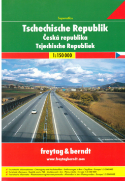 Czechy atlas samochodowy 1:150 000