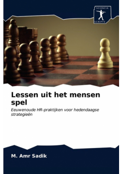 Lessen uit het mensen spel