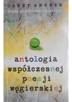 Antologia współczesnej poezji węgierskiej