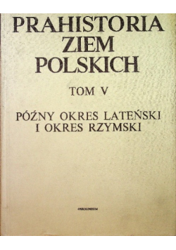 Prahistoria ziem polskich Tom V