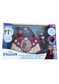 Torebka z głośnikiem i mikrofonem Frozen, zmieniacz głosu, kabel Line-In K102FZ