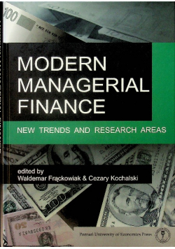 Modern managerial finance