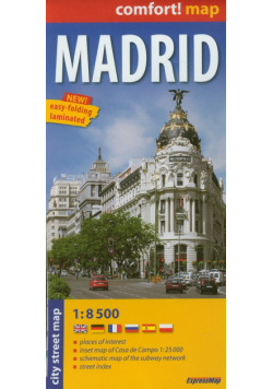 Madrid. Plan miasta 1:8500, ExpressMap