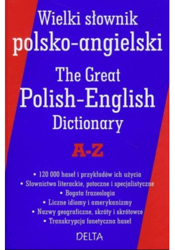 Wielki słownik polsko angielski A - Z