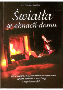 Światła w oknach domu