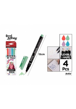 Markery z precyzyjną końcówką Happy Colors 4 kol