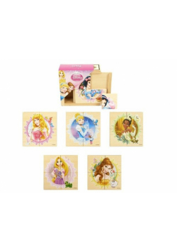 Puzzle drewniane układanka Księżniczki