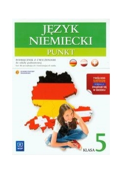 Punkt 5 Język niemiecki Podręcznik z ćwiczeniami z płytą CD,nowa