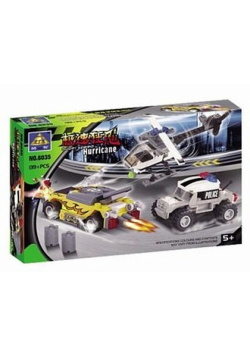 Klocki KAZI 139 elementów Super speed Hurricane
