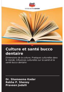 Culture et santé bucco dentaire