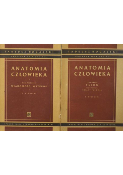 Anatomia człowieka Tom I i II