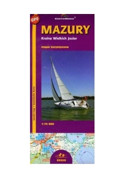 Mazury Kraina Wielkich Jezior Mapa turystyczna
