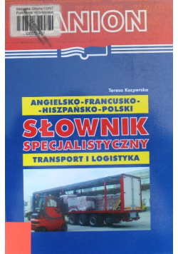 Słownik specjalistyczny transport i logistyka