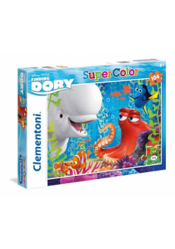 Puzzle Supercolor Gdzie jest Dory 104