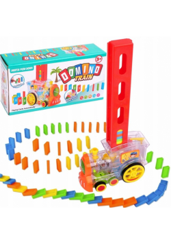 Lokomotywa układająca domino 86el.