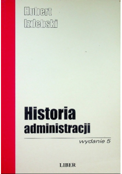 Historia administracji Wydanie  5