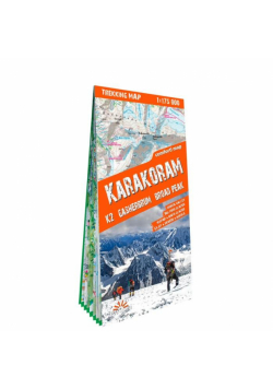 Trekking map Karakoram 1:175 000 lam w.2024