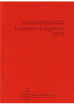 InfoKalendarz kadrowo-księgowy 2015