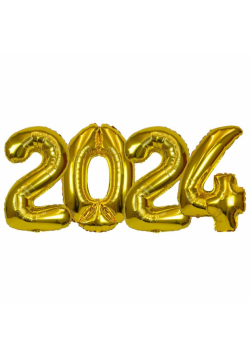 Zestaw balonów foliowych 2024