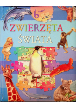 Zwierzeta Swiata Puzzle 6 układanek