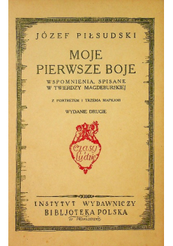 Moje pierwsze boje 1926 r.