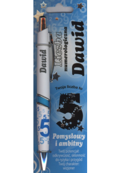 Długopis Numerologiczny - Dawid 5
