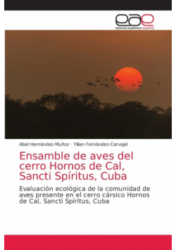 Ensamble de aves del cerro Hornos de Cal, Sancti Spíritus, Cuba