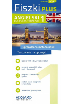 Angielski Fiszki PLUS dla początkujących 1