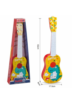 Gitara z dinozaurem