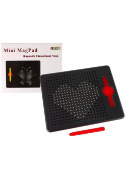Tablica magnetyczna z kulkami czarna