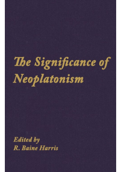 Studies in Neoplatonism