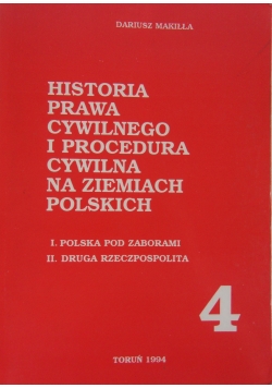 Historia prawa cywilnego i procedura cywilna na ziemiach polskich