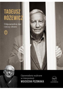 Odpowiednie dać rzeczy słowo