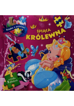 Śpiąca królewna Książka z puzzlami