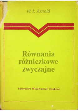 Równania różniczkowe zwyczajne