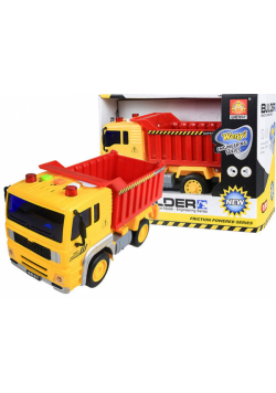 Auto budowlane wywrotka na baterie