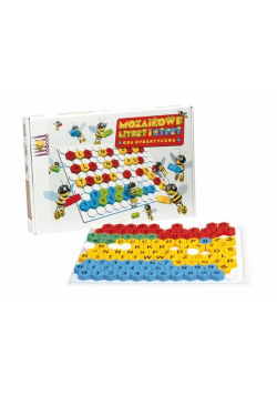 Mozaikowe litery i cyfry